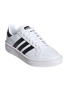 Zapatillas Adidas Team Court Junior Blanco Niños