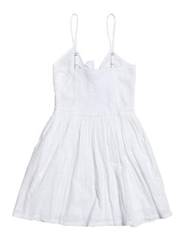 Vestido Superdry Alice Blanco