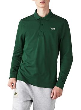 Polo Lacoste Long Verde para Hombre