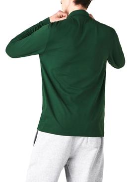 Polo Lacoste Long Verde para Hombre