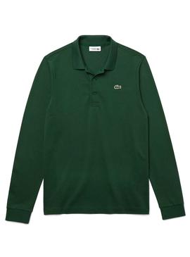 Polo Lacoste Long Verde para Hombre