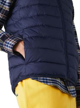 Chaleco Lacoste Basic Azul para Hombre