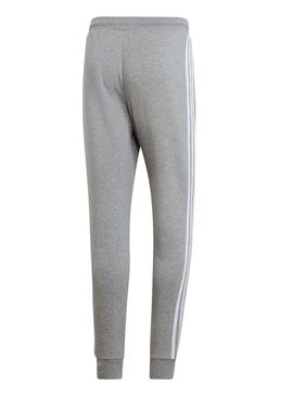 Pantalones Adidas 3 Bandas Gris Para Hombre