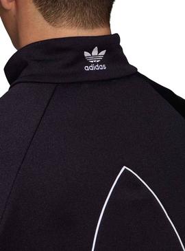 Chaqueta Adidas Big Trefoil Outline Negro Hombre