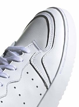 Zapatillas Adidas Supercourt Piel Blanco De Hombre