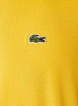 Camiseta Lacoste Basic Amarillo para Hombre