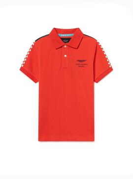 Polo Hackett Aston Martin Racing Rojo Niño