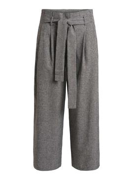 Pantalon Vila Vibetti Gris