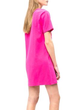 Vestido Calvin Klein Iconic Monogram Rosa Mujer