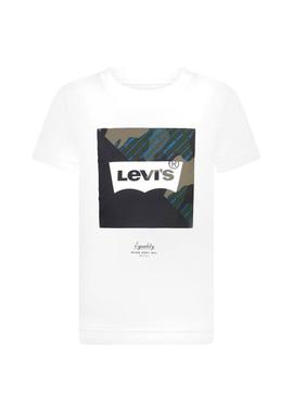 Camiseta Levis Equality Blanco para Niño