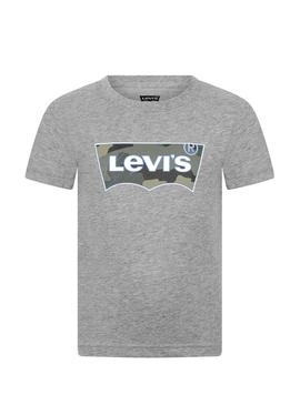 Camiseta Levis Camo Gris para Niño