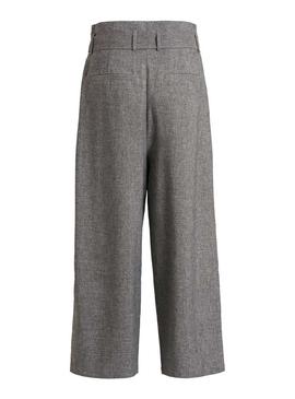 Pantalon Vila Vibetti Gris