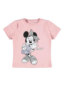 Camiseta Name It Minnie Rosa para Niña