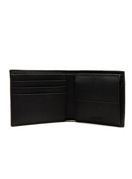 Cartera Lacoste Classic Negro Hombre