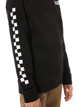 Sudadera Vans Check Negro para Niño