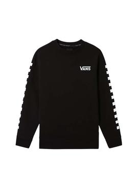 Sudadera Vans Check Negro para Niño