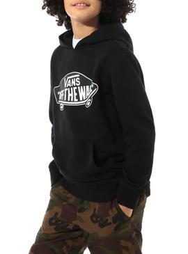 Sudadera Vans Basic Hood Negro para Niño