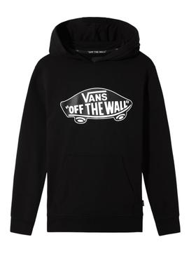 Sudadera Vans Basic Hood Negro para Niño