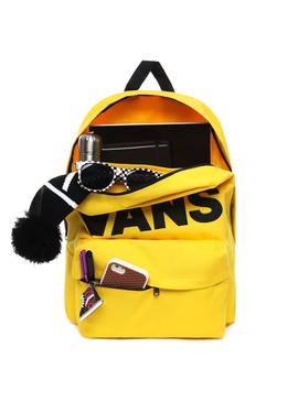Mochila Vans Old Skool Amarillo para Niña y Niño