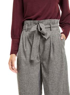 Pantalon Vila Vibetti Gris