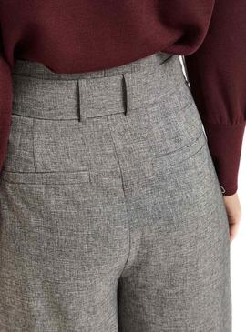 Pantalon Vila Vibetti Gris