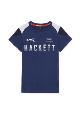 Camiseta Hackett AMR Azul para Hombre