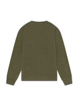 Camiseta Hackett Quad Verde para Niño