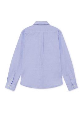 Camisa Hackett Star Azul para Niño