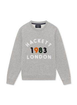 Sudadera Hackett 1983 Gris para Niño