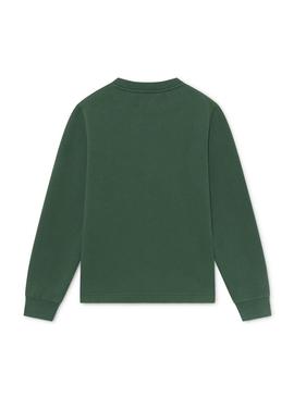 Sudadera Hackett Logo Verde para Niño