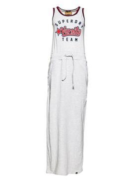 Vestido Superdry Tipped Gris