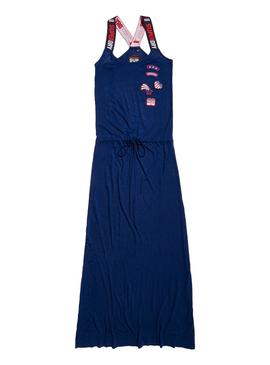 Vestido Superdry Tri Colour Maxi