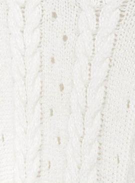 Jersey Mayoral Tricot Trenzas Beige Para Niña