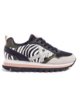 Zapatillas Munich Ripple 15 Zebra para Mujer