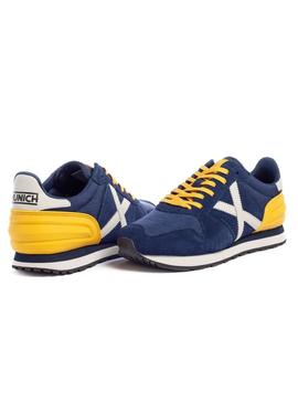 Zapatillas Munich Massana 387 Azul para Hombre