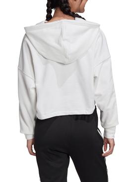 Sudadera Adidas Strass Blanco para Mujer