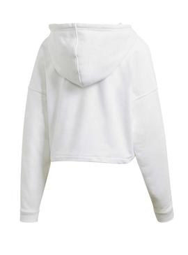 Sudadera Adidas Strass Blanco para Mujer