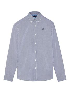 Camisa North Sails Vichy Azul para Hombre