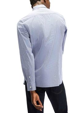 Camisa North Sails Vichy Azul para Hombre