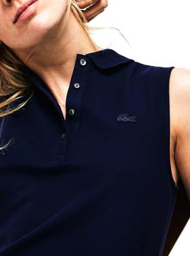 Vestido Lacoste Polo Marino Mujer