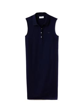 Vestido Lacoste Polo Marino Mujer