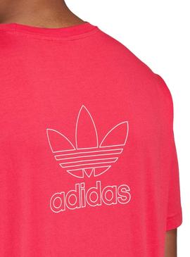 Camiseta Adidas BF Fucsia para Hombre