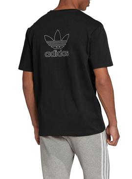 Cmaiseta Adidas Bf Negro para Hombre