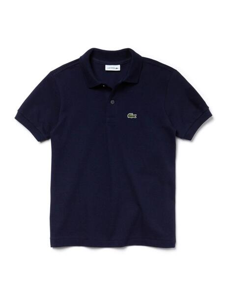 Polo Lacoste Marino Para Niño