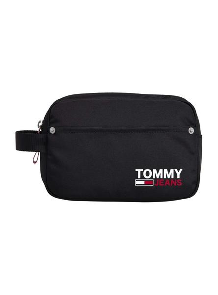 Neceser Tommy Jeans Reciclado Negro Para Hombre