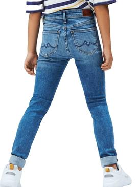 Pantalón Vaquero Pepe Jeans Pixlette Azul Niña