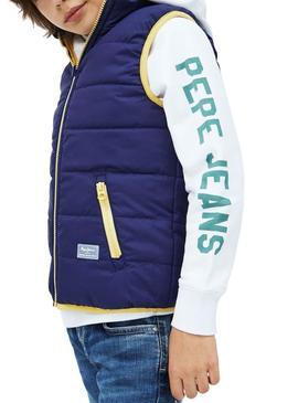 Chaleco Pepe Jeans Clover Acolchado Para Niño