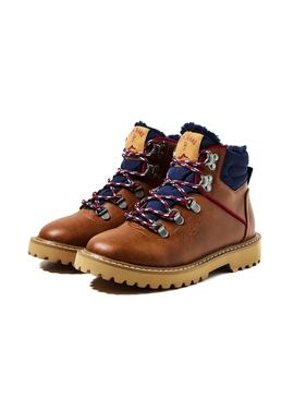 Botas Pepe  Jeans Leia Cognac Para Niño