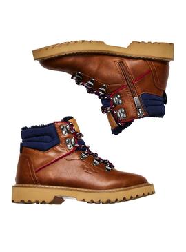 Botas Pepe  Jeans Leia Cognac Para Niño