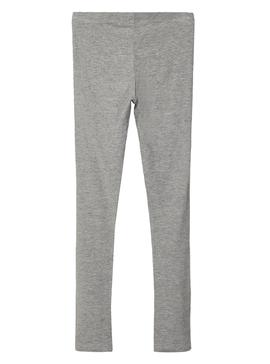 Legging Name It Vivian Text Gris Para Niña